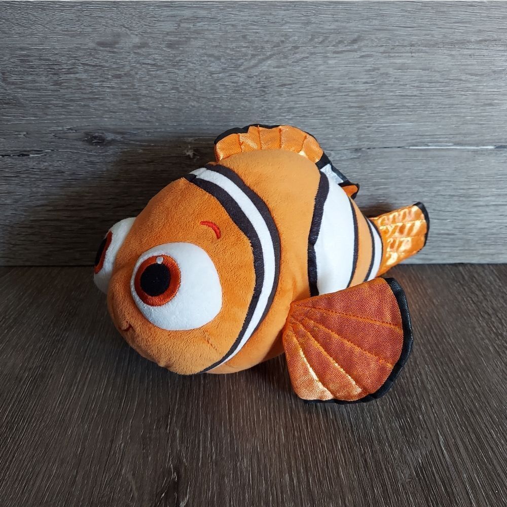 Ty Finding Dory - Nemo Orange Fish Plush Stuffed Animal Toy